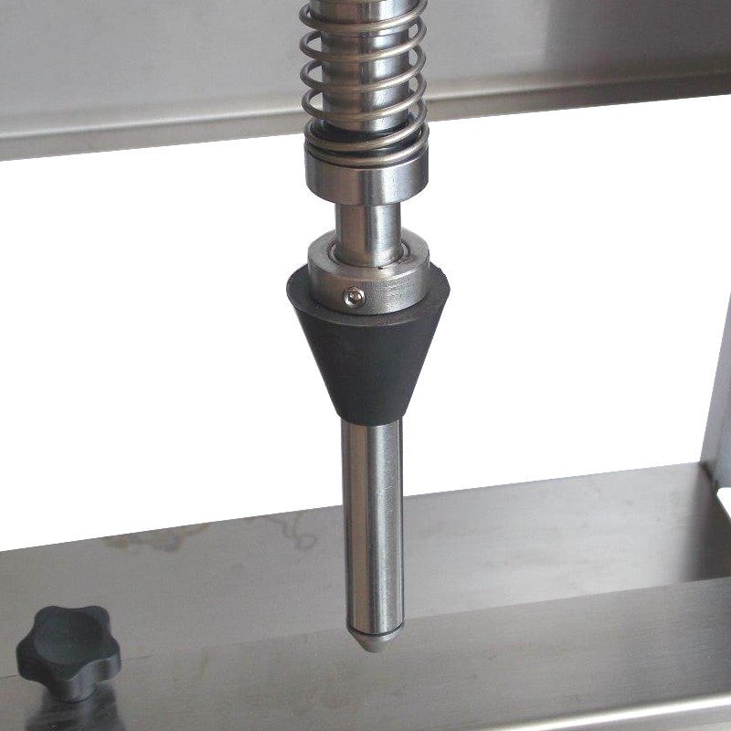 RIEMPITRICE INOX "EMPIFILTER" 2 SIFONI CON POMPA E FILTRO 10 PIASTRE