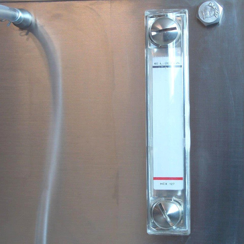 RIEMPITRICE INOX "EMPIFILTER" 2 SIFONI CON POMPA E FILTRO 10 PIASTRE