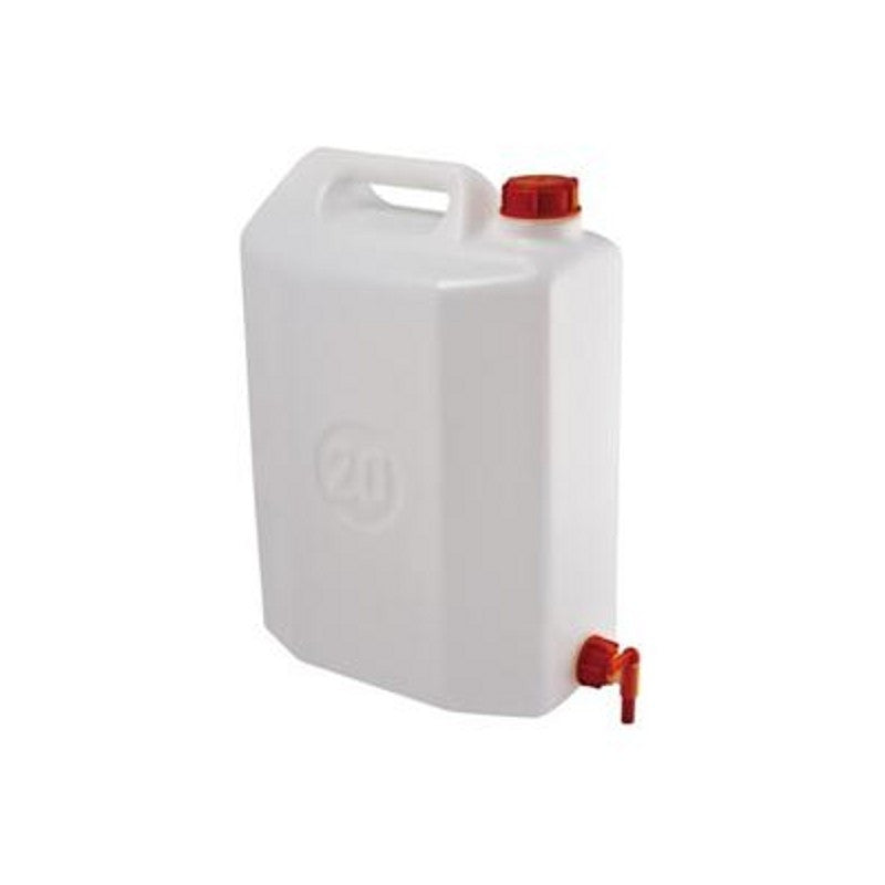 CANESTRO CON RUBINETTO LT 20 BIANCO