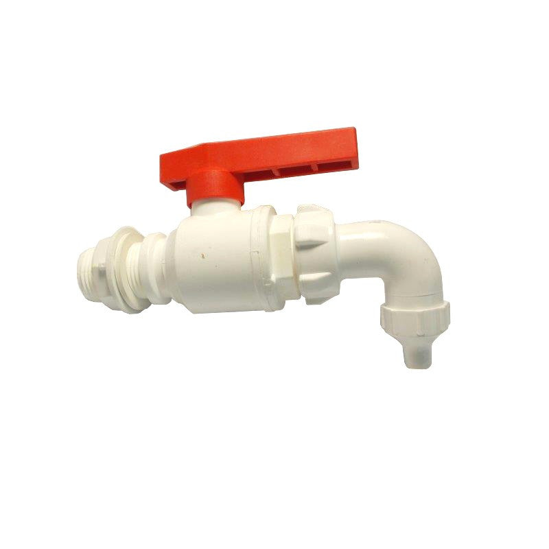 RUBINETTO BIANCO PER MASTELLONE 1"