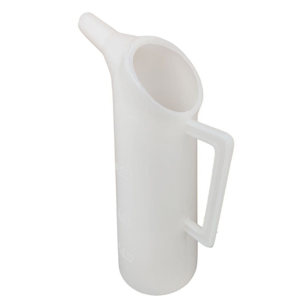 BROCCA GRADUATA PLASTICA CON VERSATORE Lt. 1