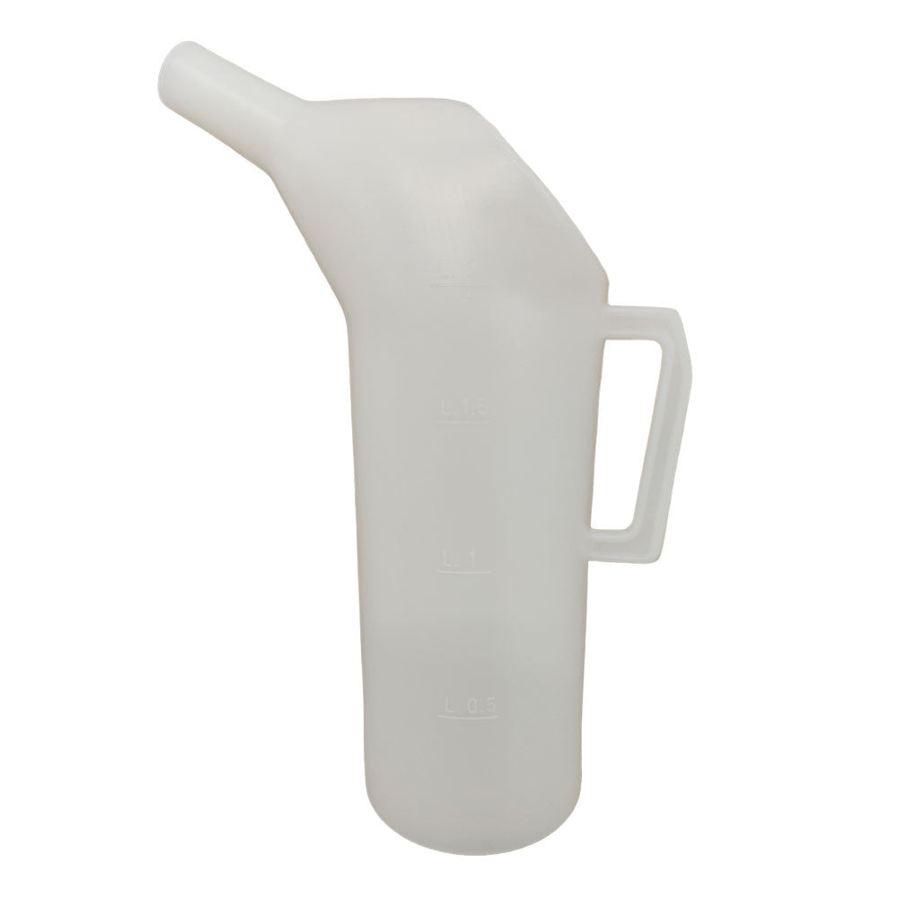 BROCCA GRADUATA PLASTICA CON VERSATORE Lt. 2