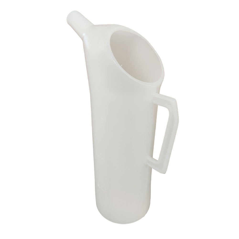 BROCCA GRADUATA PLASTICA CON VERSATORE Lt. 2