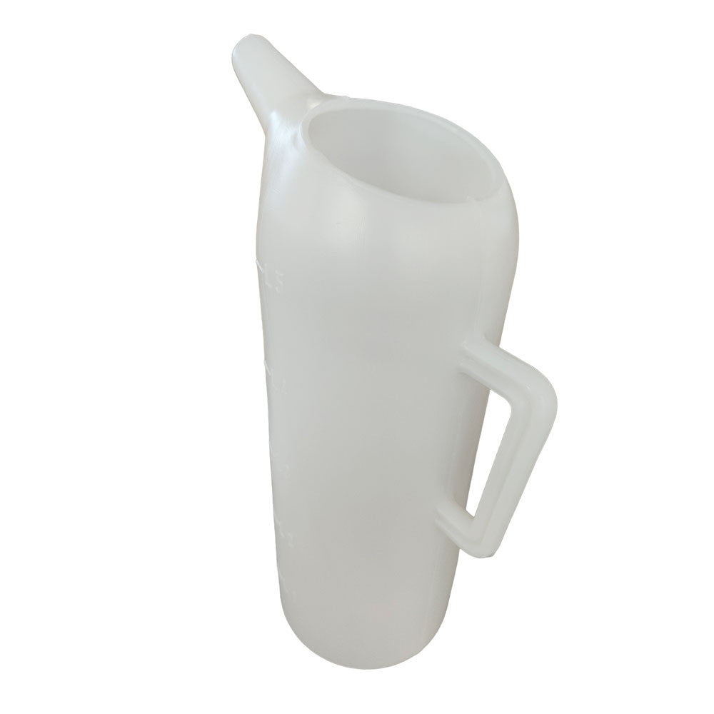 BROCCA GRADUATA PLASTICA CON VERSATORE Lt.  5