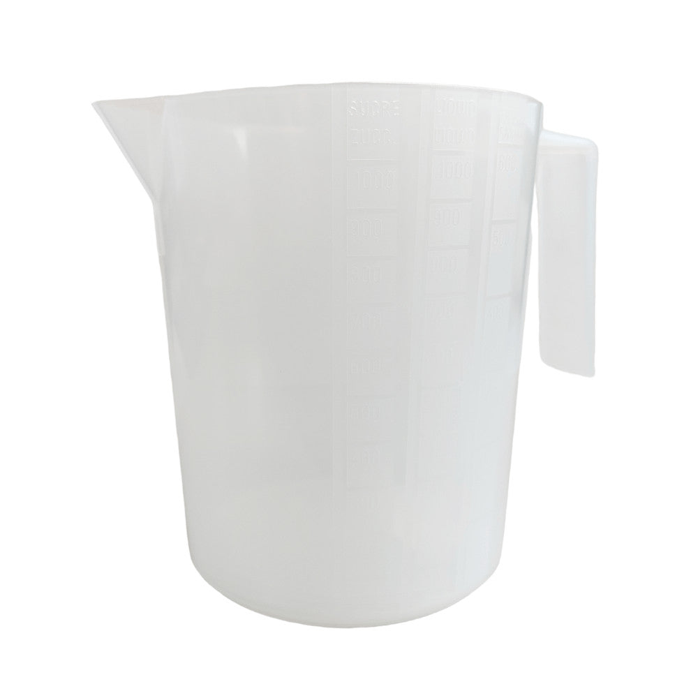 BROCCA PLASTICA GRADUATA SEMPLICE Lt. 1