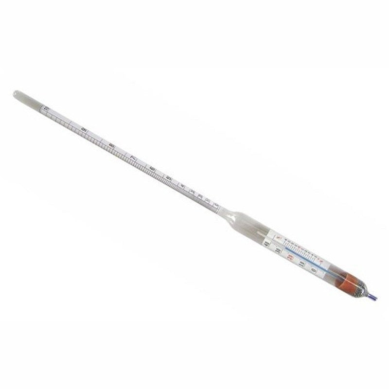 GROSSER ALCOLOMETRO MIT THERMOMETER