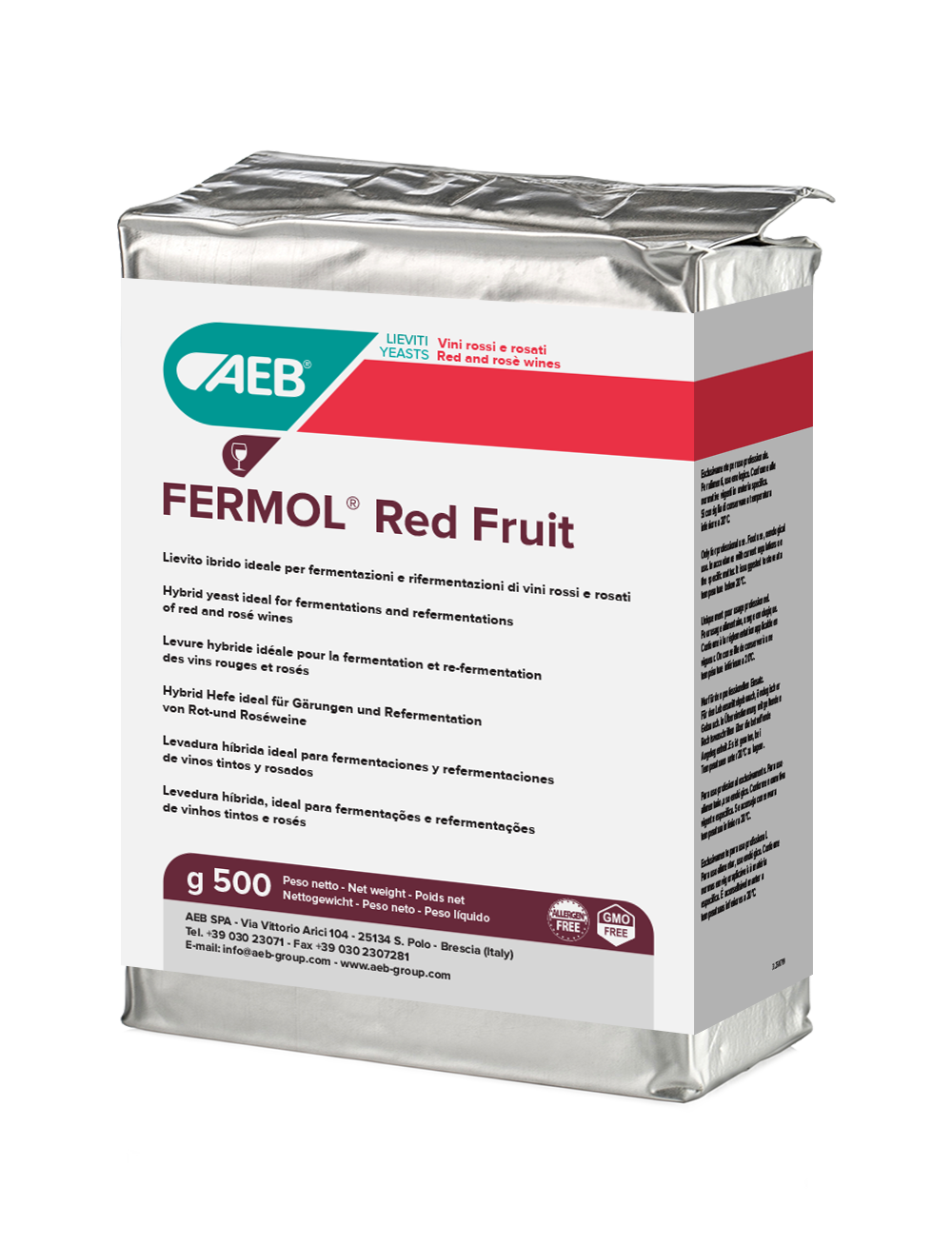 LIEVITO "FERMOL RED FRUIT" gr 500