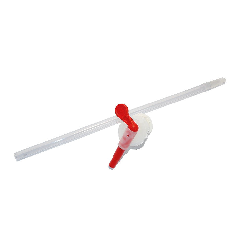 RUBINETTO PER BIRRA GIREVOLE CON CANNA RIGIDA CM.37
