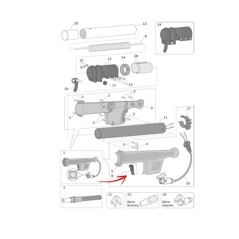 INTERRUPTEUR KARBONIUM EVO (5444021)