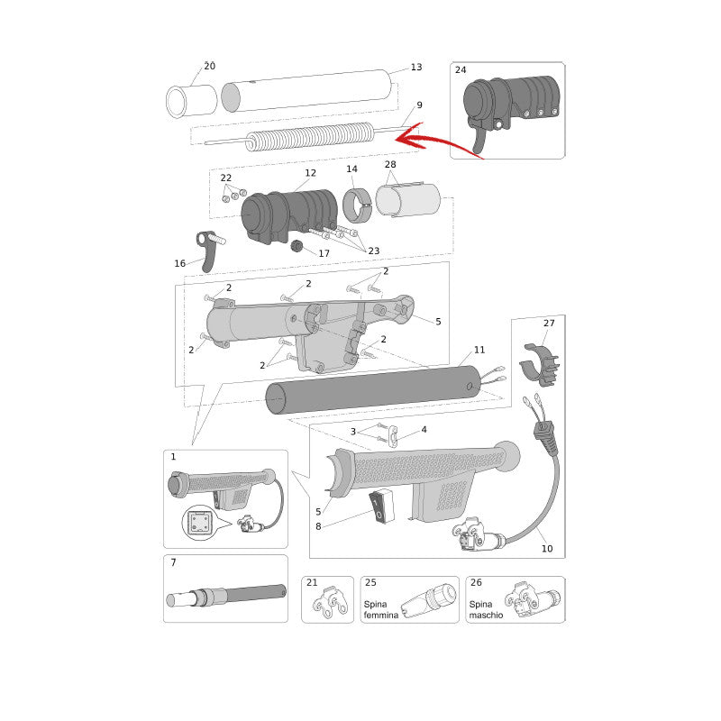 INTERNES KABEL KARBONIUM EVO AL 300/200 (3250080)
