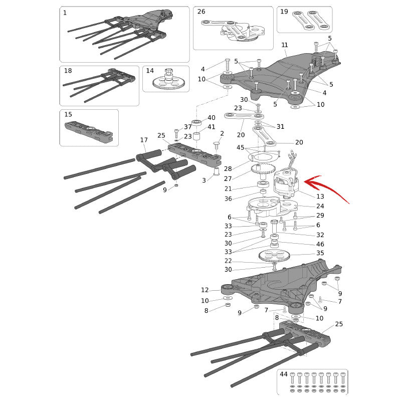 MOTORE COMPLETO ALBATROS (3250195)