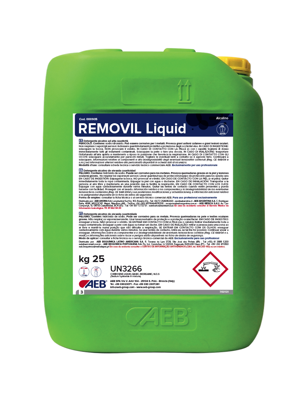 REMOVIL LIQUID kg 15