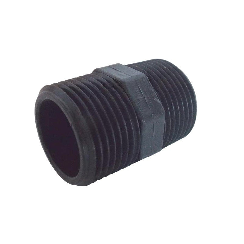 NIPPLES PLASTICA NERO 1"