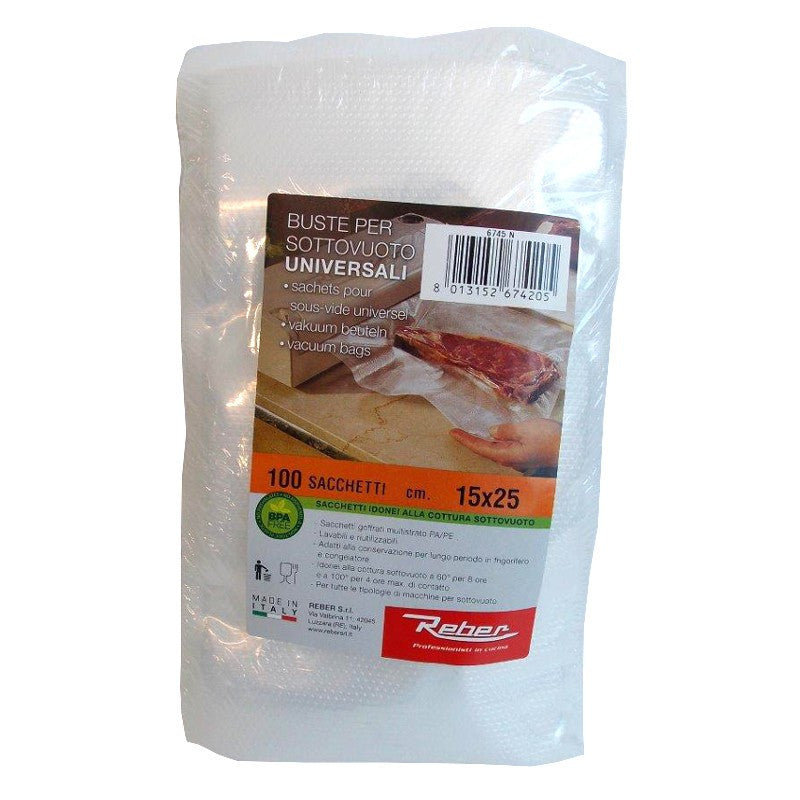 SACCHETTI GOFFRATI 15X25 6745N