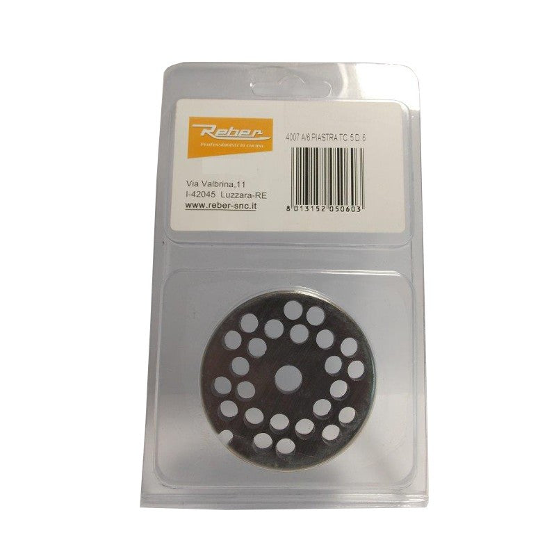 PIASTRA PER TC5 FORO 6MM REBER