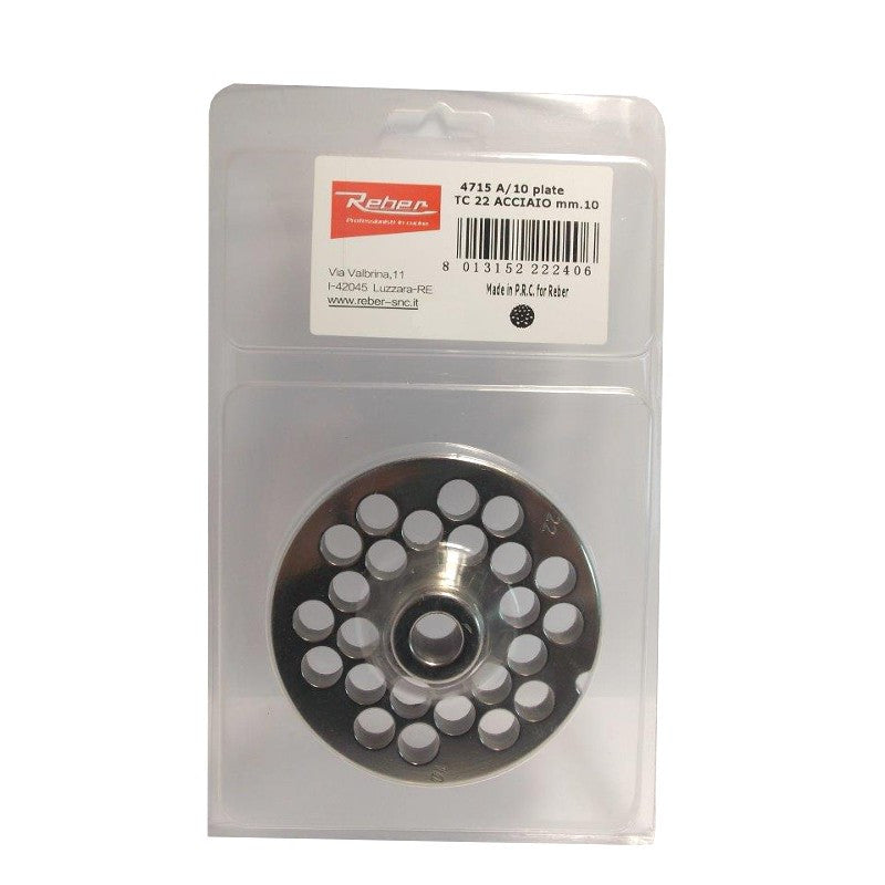 PIASTRA PER TC22 FORO 10MM REBER