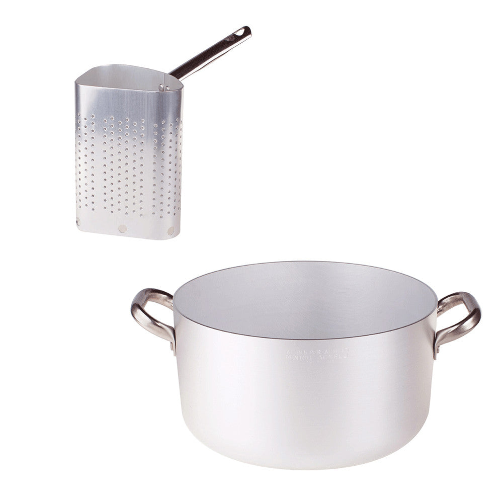 CASSERUOLA ALTA + 4 SPICCHI CM 40 SPESSORE 3 MM