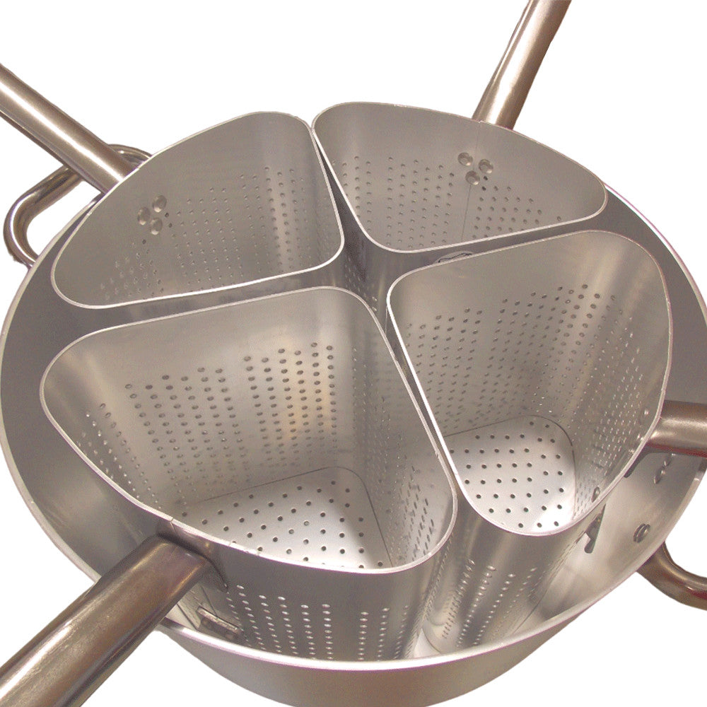 CASSERUOLA ALTA + 4 SPICCHI CM 50 SPESSORE 3 MM