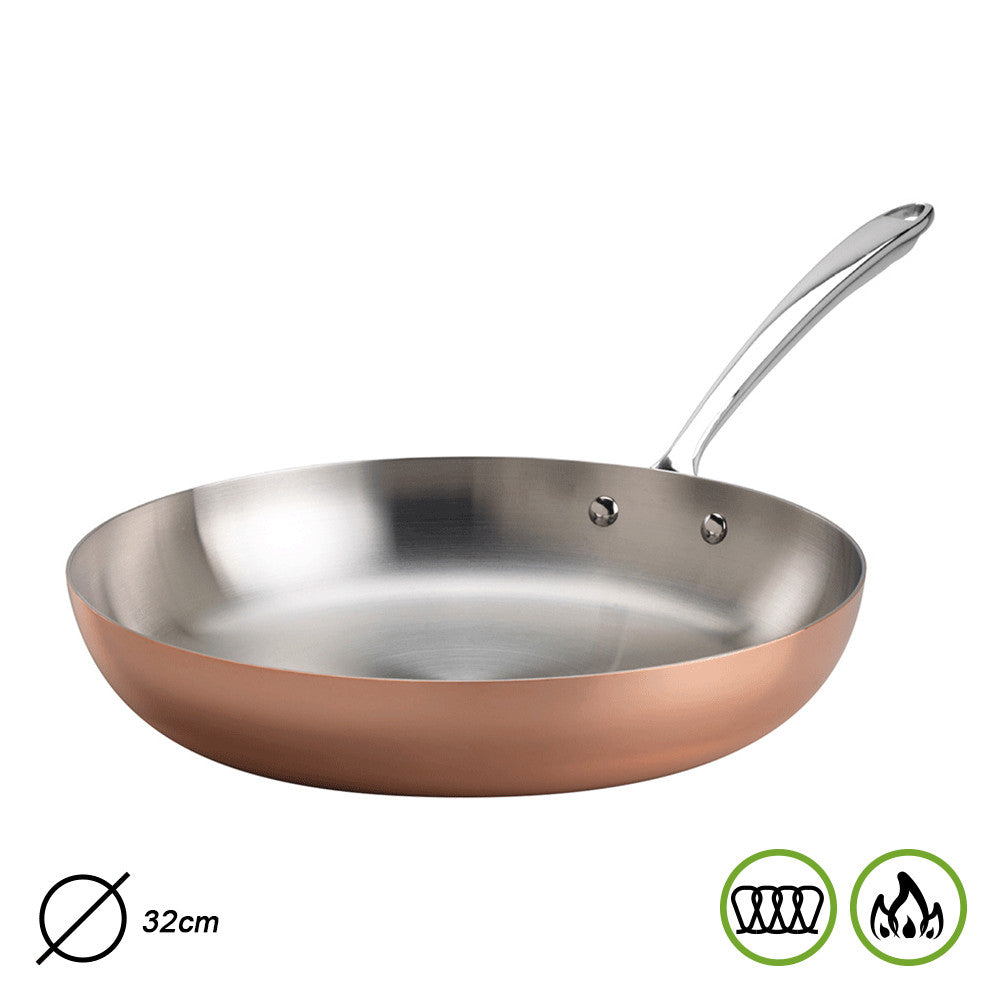 PFANNE 1 GRIFF COPPER CM 32