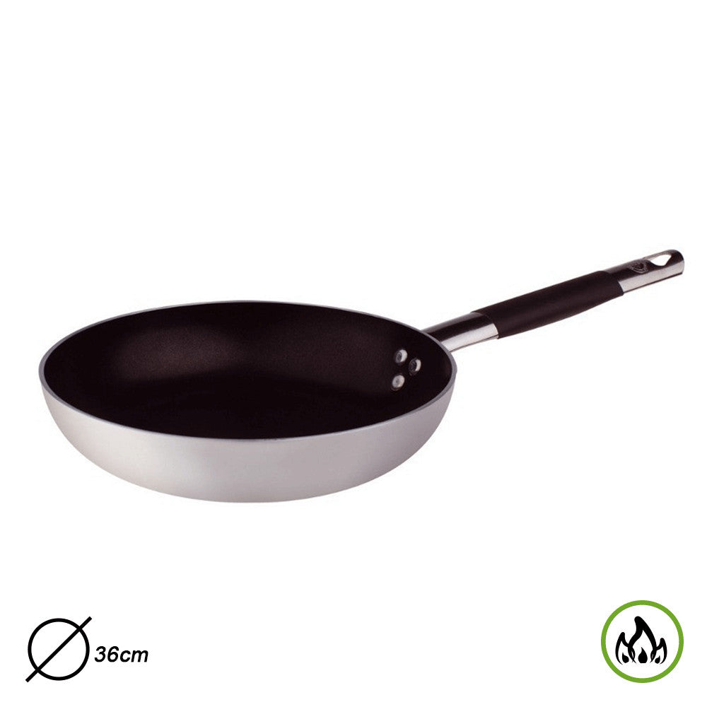 PADELLA 1MAN. ANTIADERENTE PLATINUM 3MM CM.36