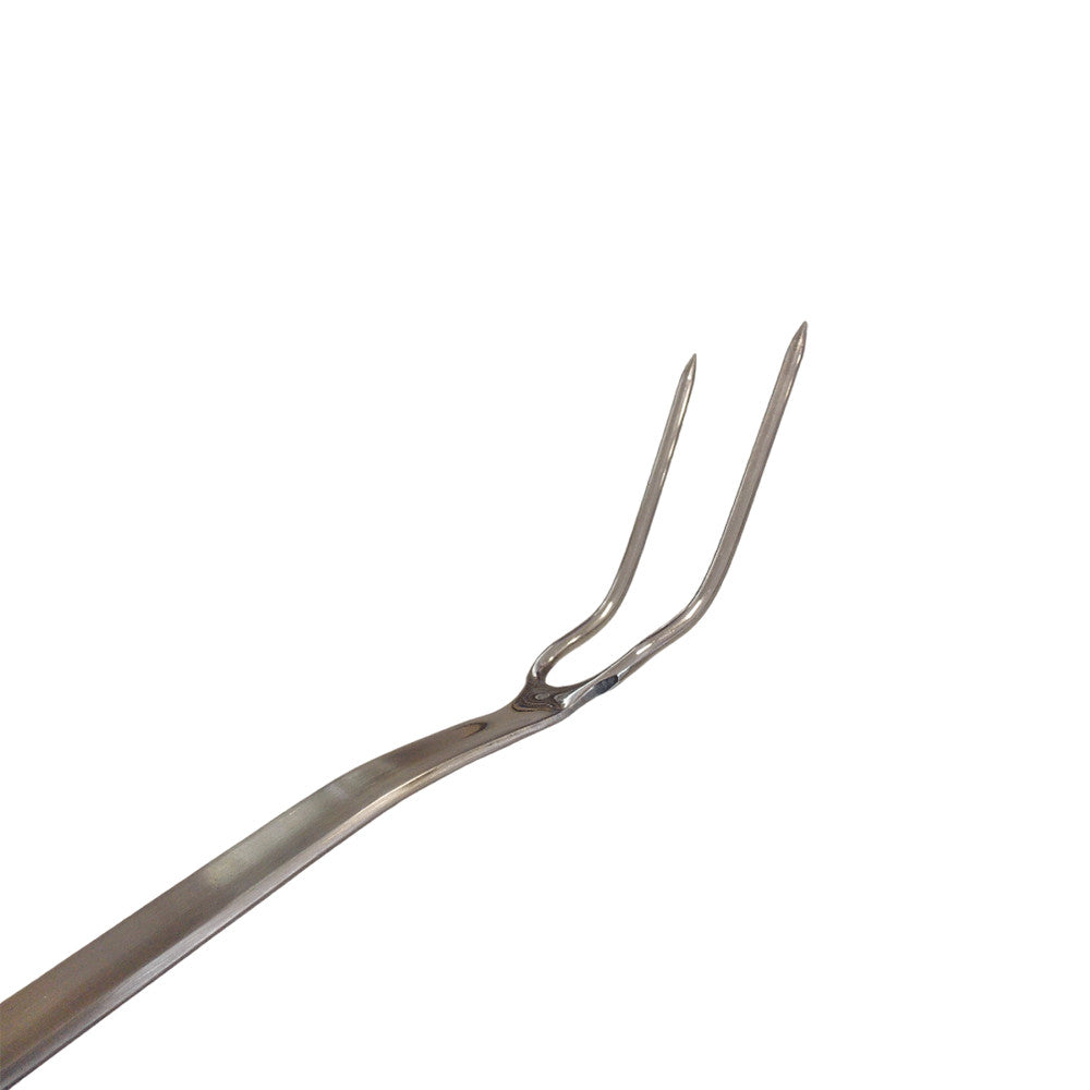FORCHETTONE INOX 2 DENTI CM 50