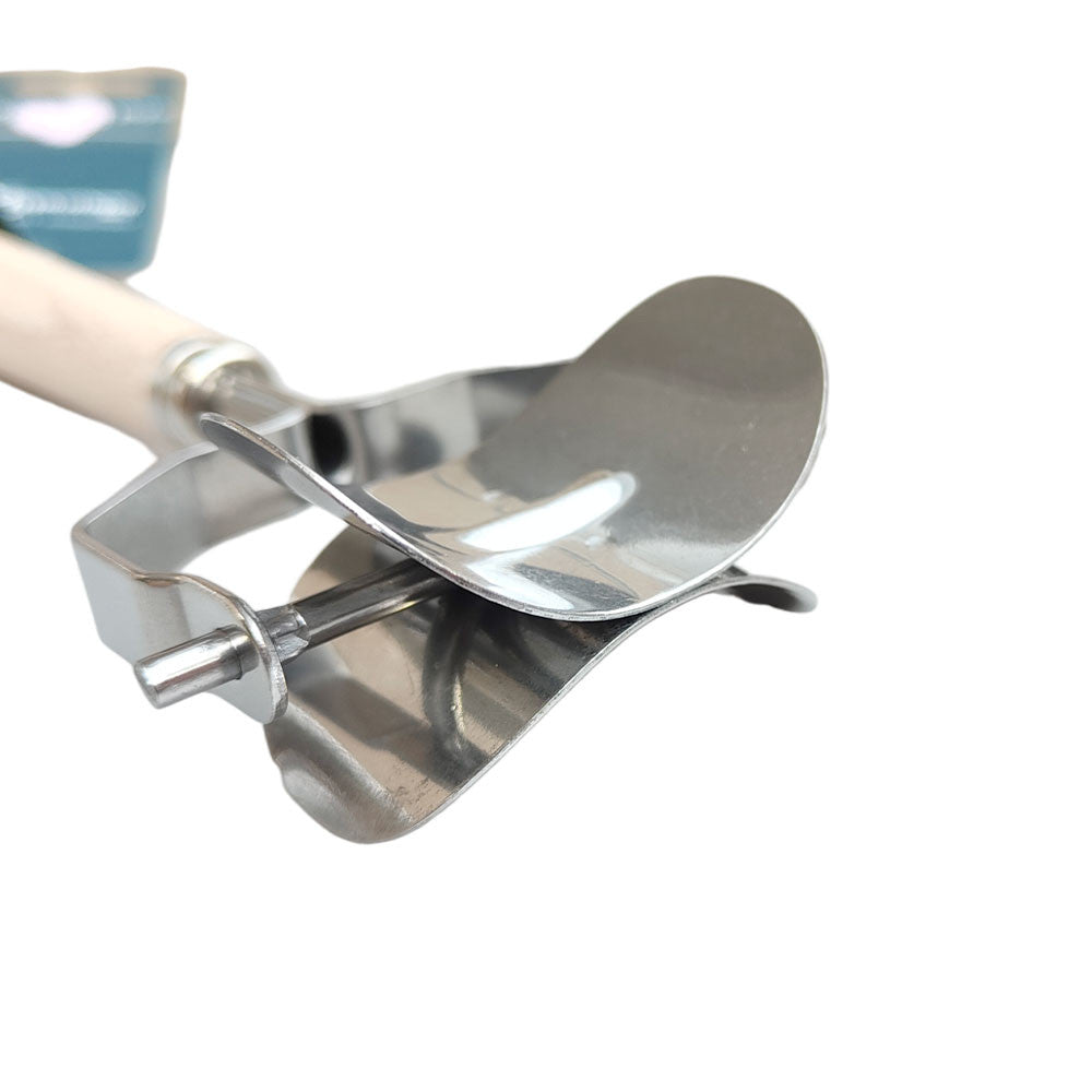 GROSSES OVAL TAGLIATORTELLI AUS EDELSTAHL