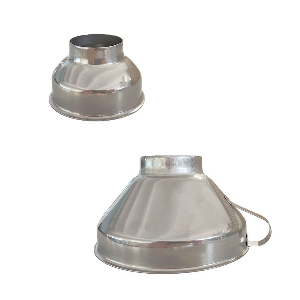 STAINLESS STEEL FUNNEL 18/10 FOR JARS WITH REDUCER