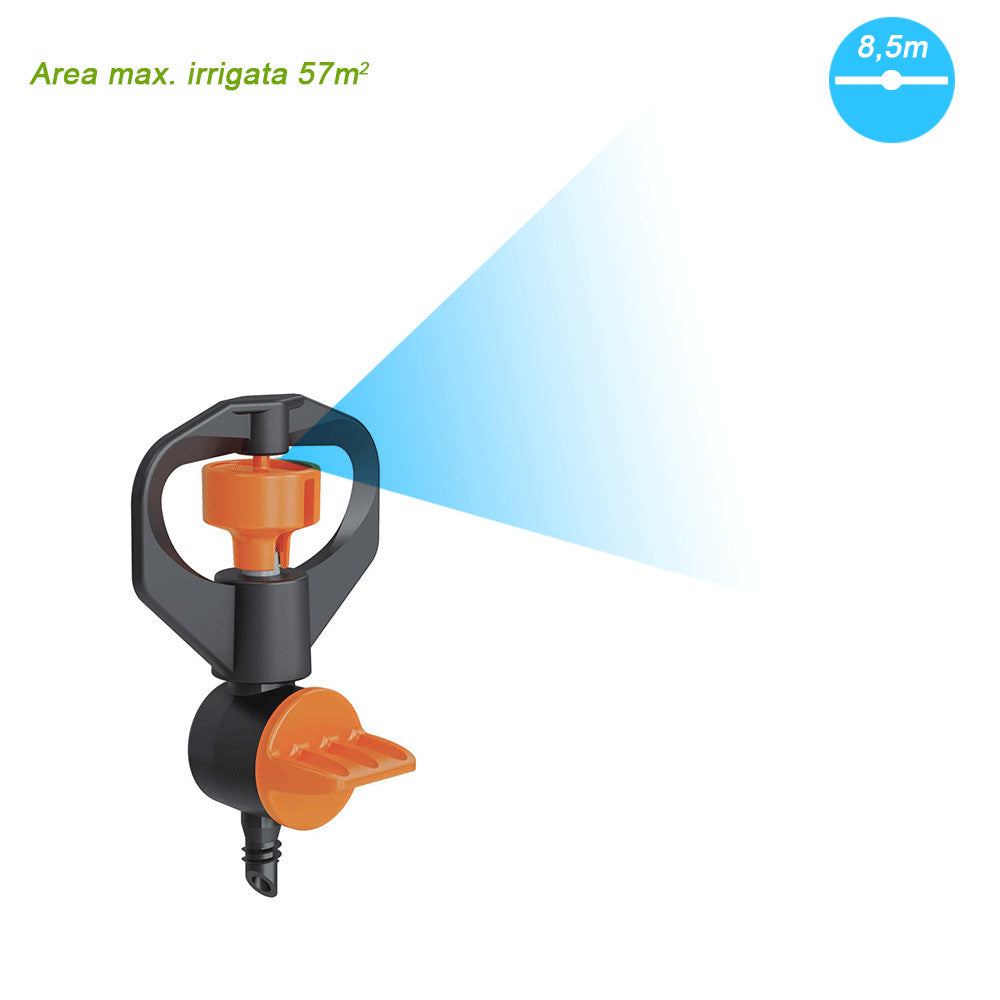 MICROIRRIGATORE 360° REGOLABILE GIREVOLE