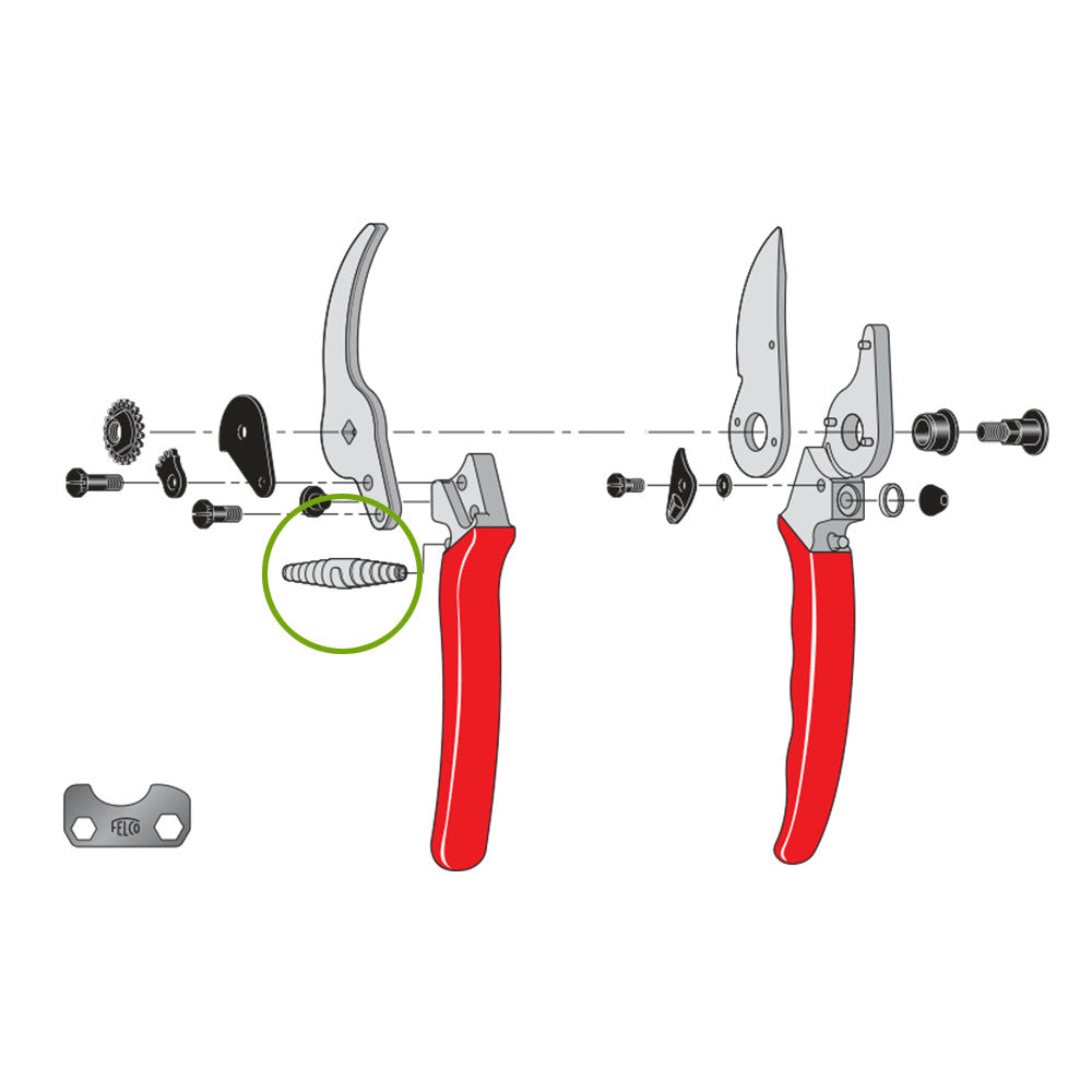 FELCO FEDERKIT FÜR FELCO 2-4-7-8-9-10-11-19-100-4C&H-8CC-400