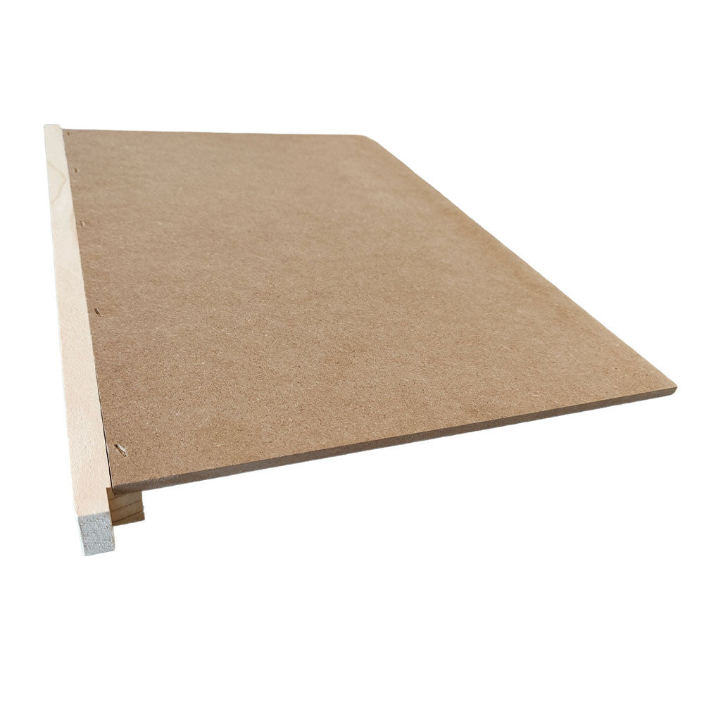 DIAFRAMMA IN LEGNO MASONITE PER DIVISIONE NUCLEI