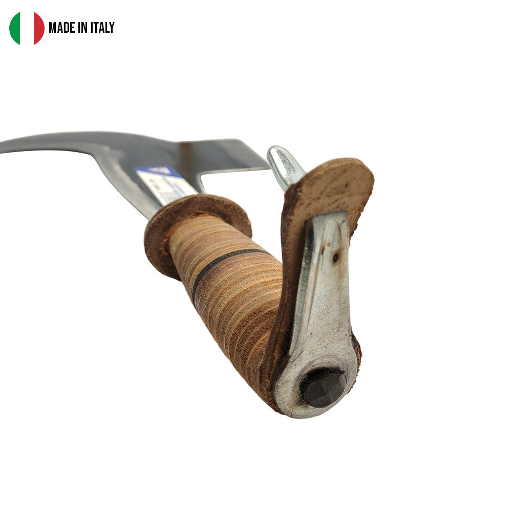 PENNATO "TOSCANA" CON GANCIO N.00 MANICO CUOIO