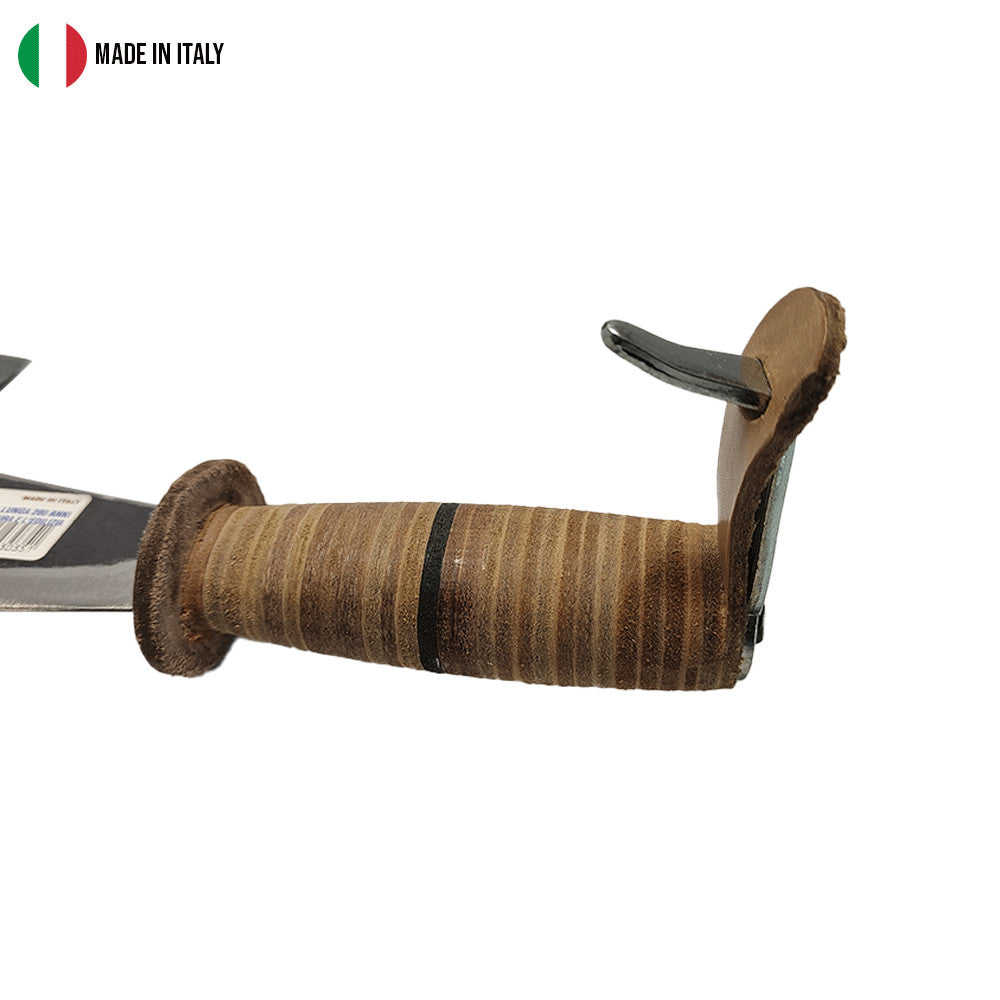 PENNATO "TOSCANA" CON GANCIO N.00 MANICO CUOIO