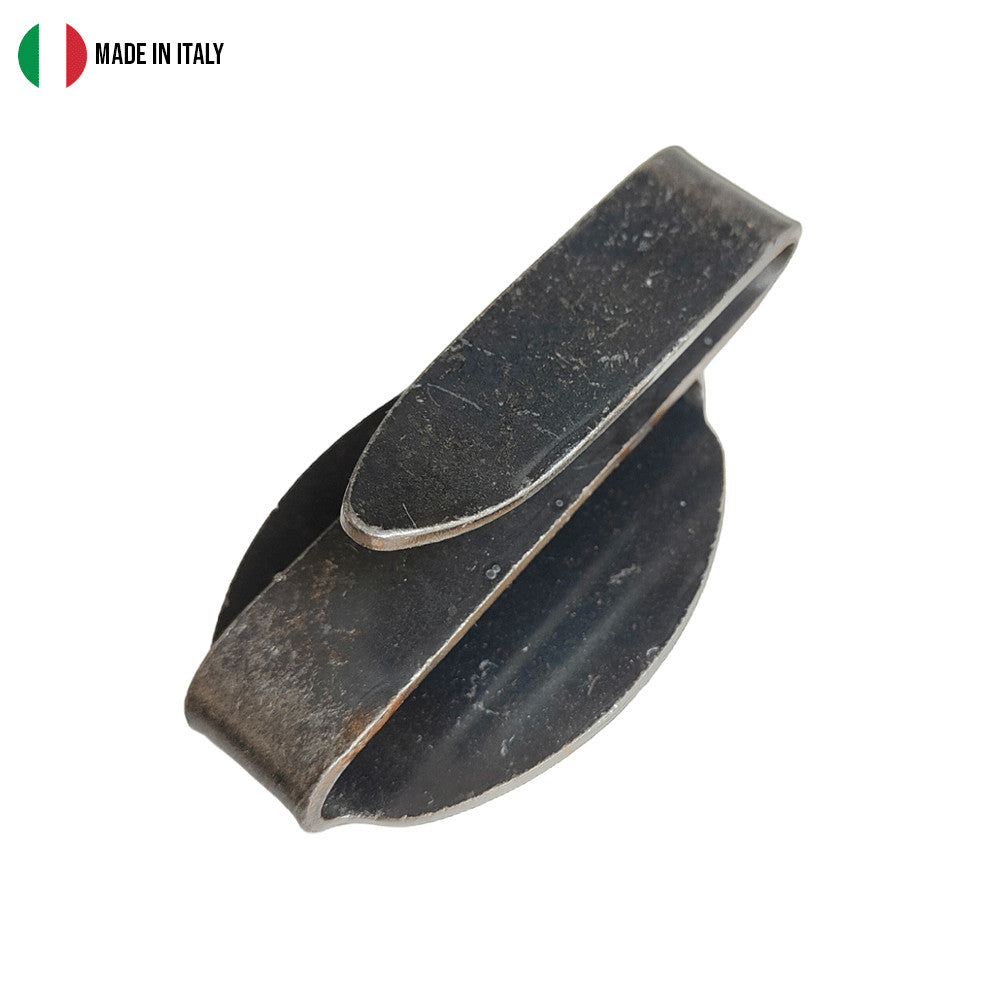 PORTARONCOLE FORGIATO CON PIASTRA