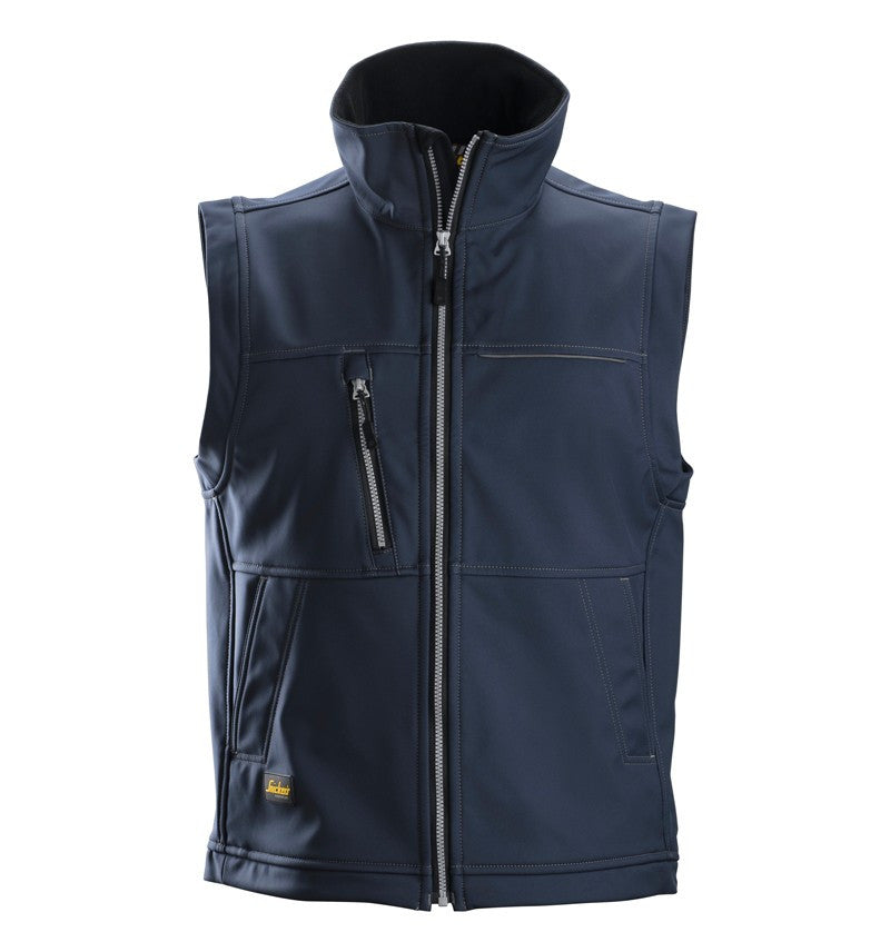 SOFTSHELL-WESTE "VEST" NAVY