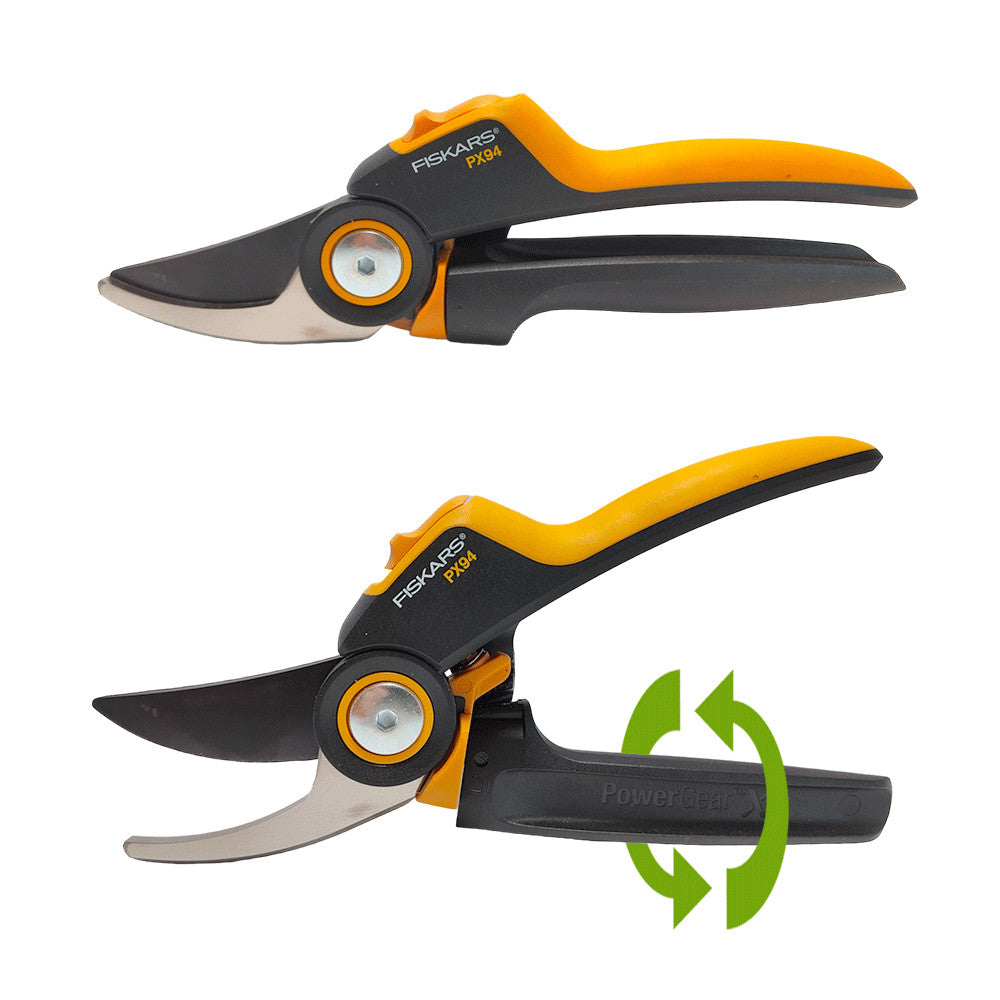 FORBICE FISKARS MANICO ROTANTE POWERGEAR "PX-94"