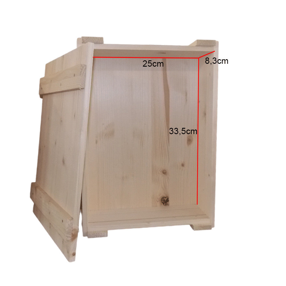 VALIGETTA LEGNO 3 BOTTIGLIE MASSELLO DA INCHIODARE