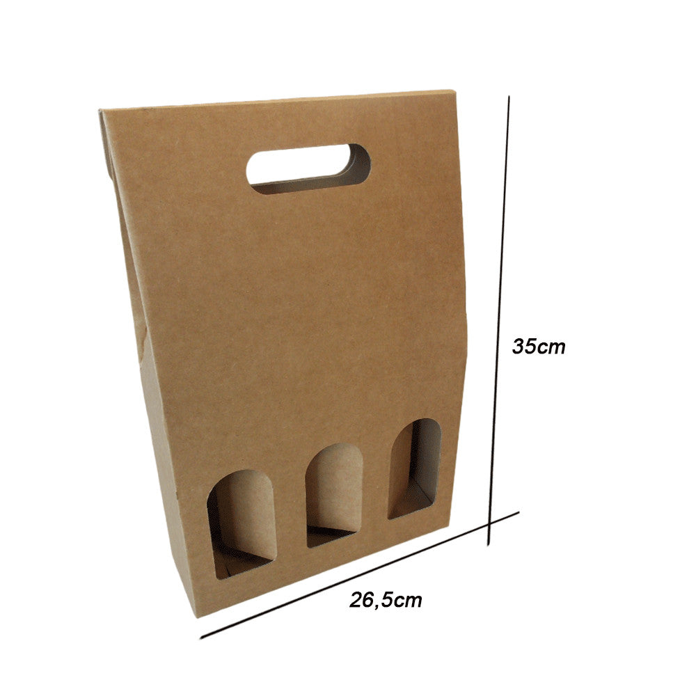 CARTONE 3 BOTTIGLIE