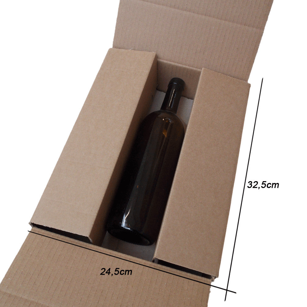 CARTONE 6 BOTTIGLIE CORICATE + ALVEARE