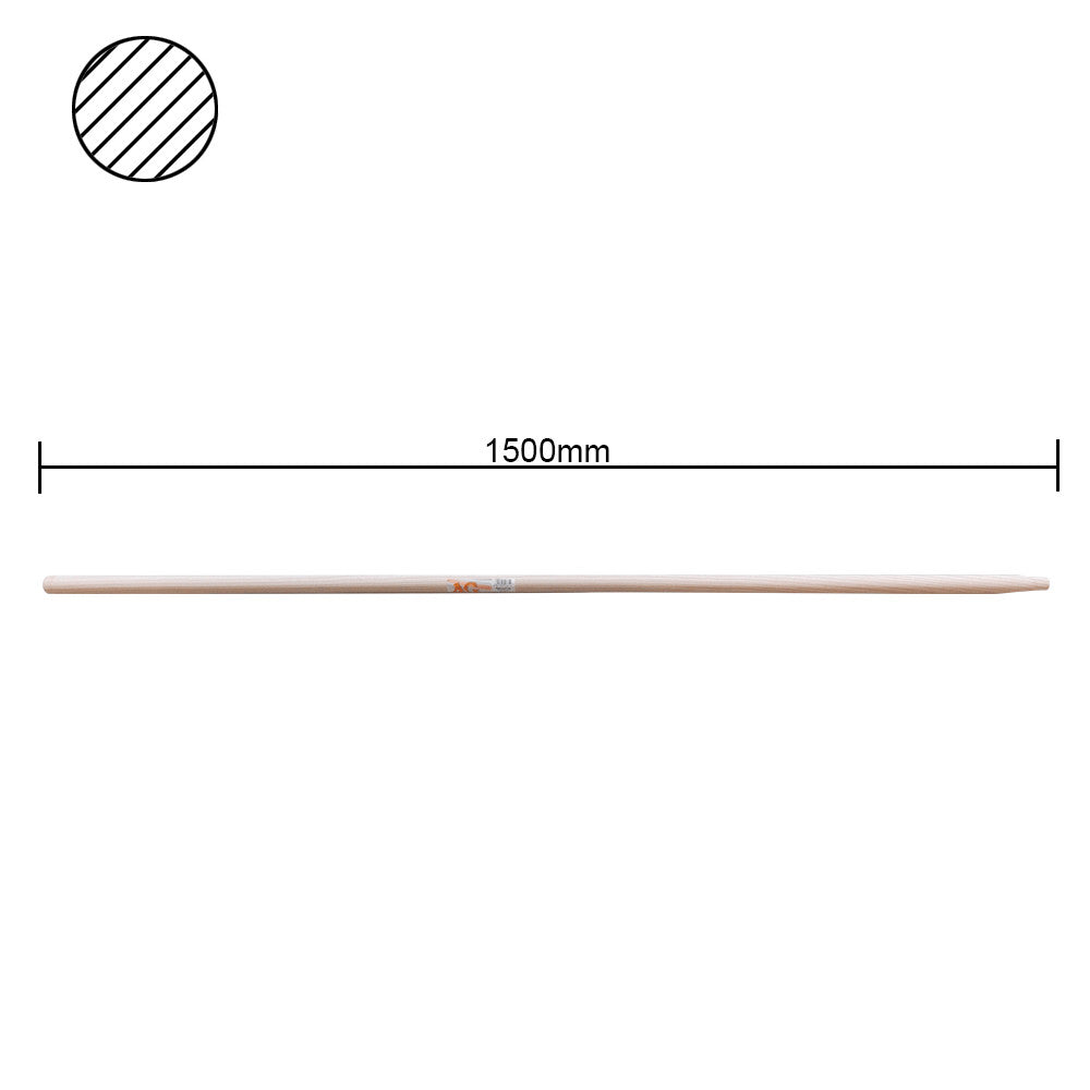 GRIFF FÜR RECHTECK MIT 1 SPITZE 150 CM