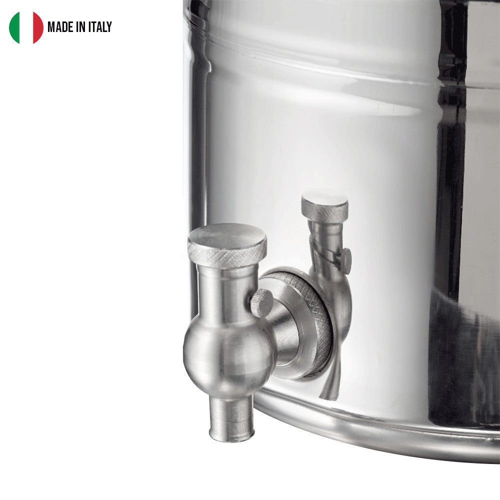 Fût INOX LT. 5 SOUDÉ "SUPER"