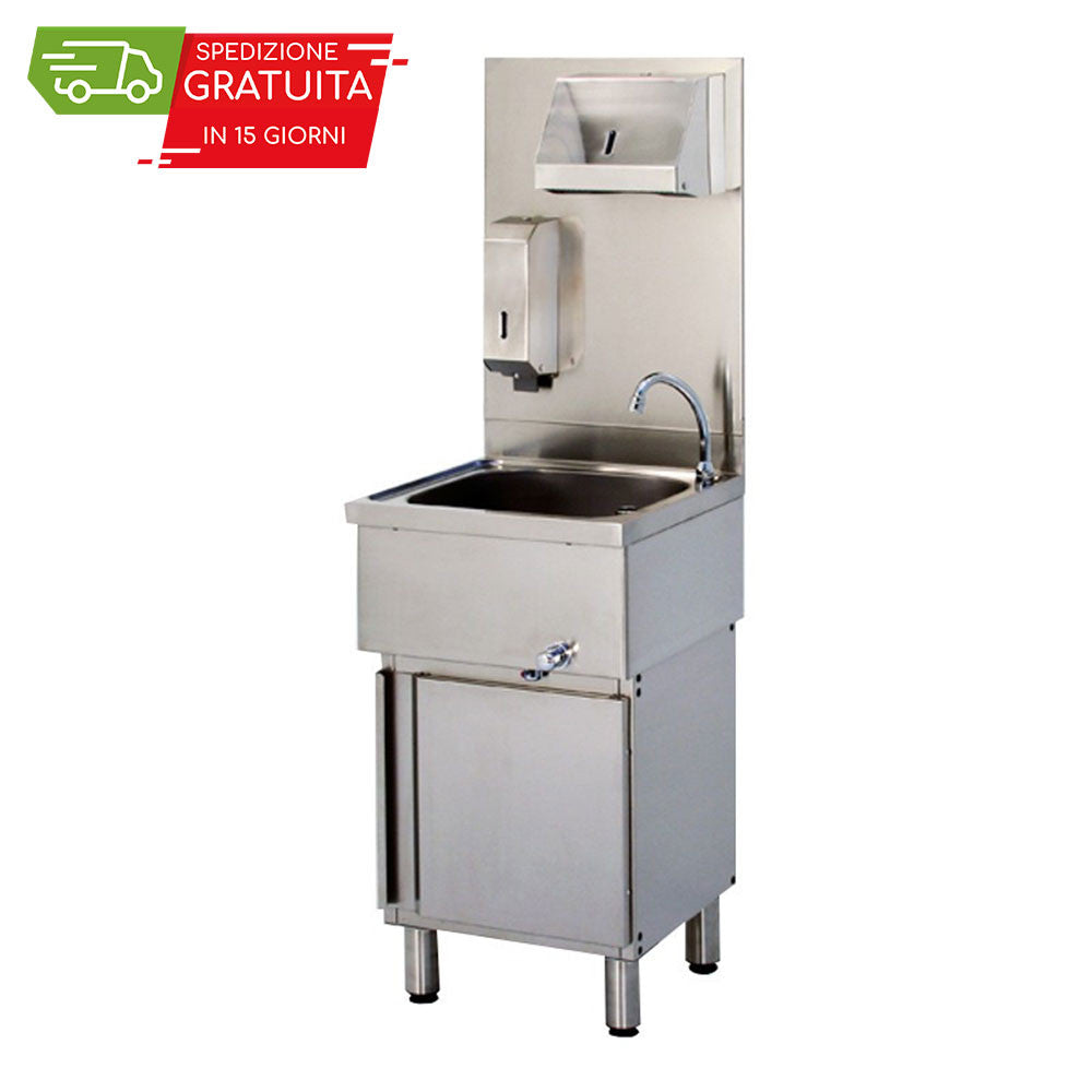 WASCHBECKEN MIT EINER BECKEN 500x500x900h