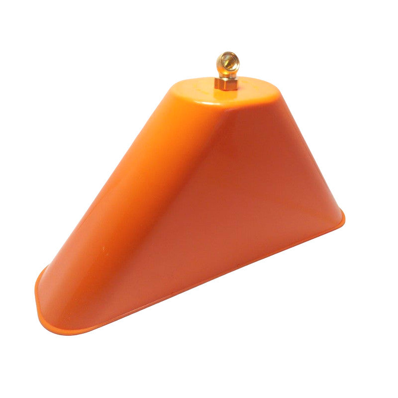 CAMPANA PER DISERBO IN PLASTICA CON GETTO