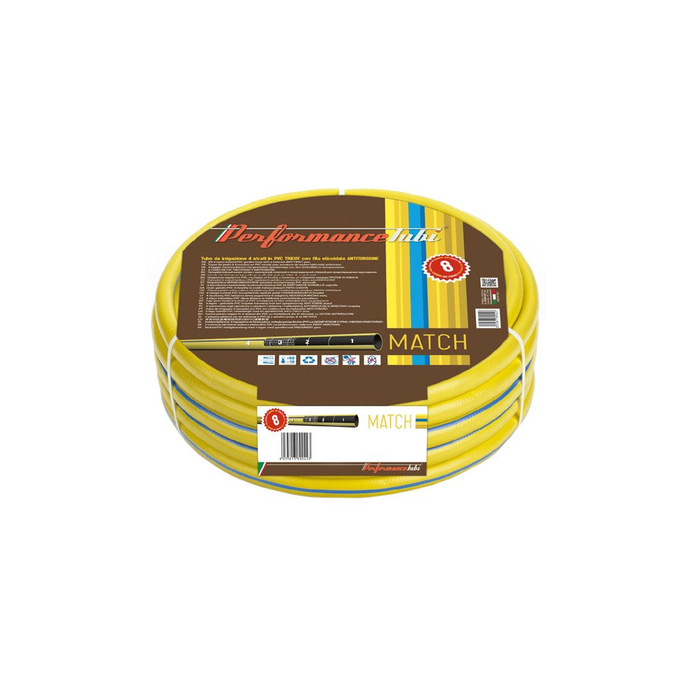 ROHRROLLEN GELB MATCH Durchm. 12,5mm (1/2") 15 MT