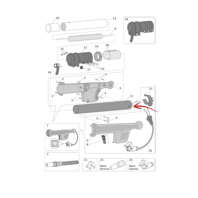 EXTERNE STANGE KARBONIUM AL 200 (3250029)