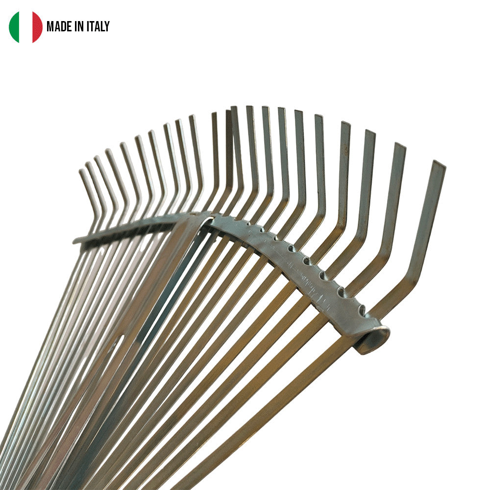 ADJUSTABLE IRON RAKE WITH 22 TEETH