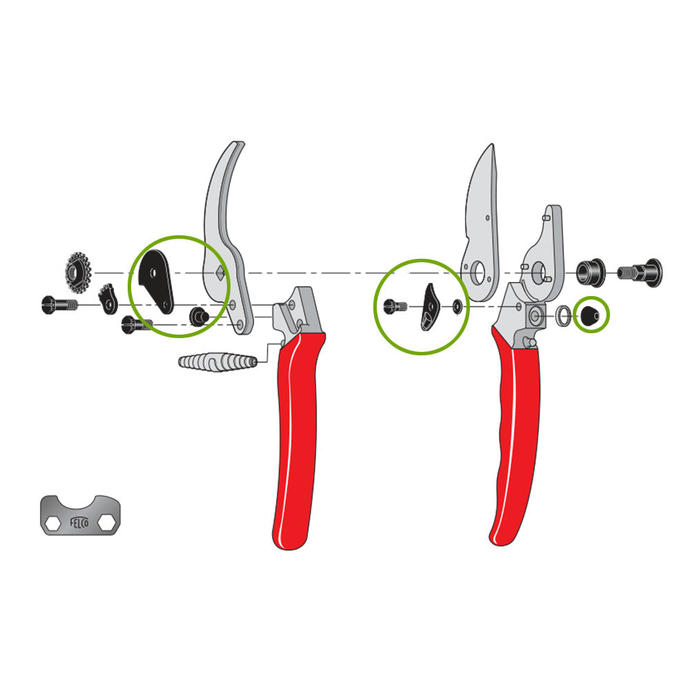 FELCO VERSCHLUSSKIT 2-6-7-8-11-12-13-14-15-19-50-51