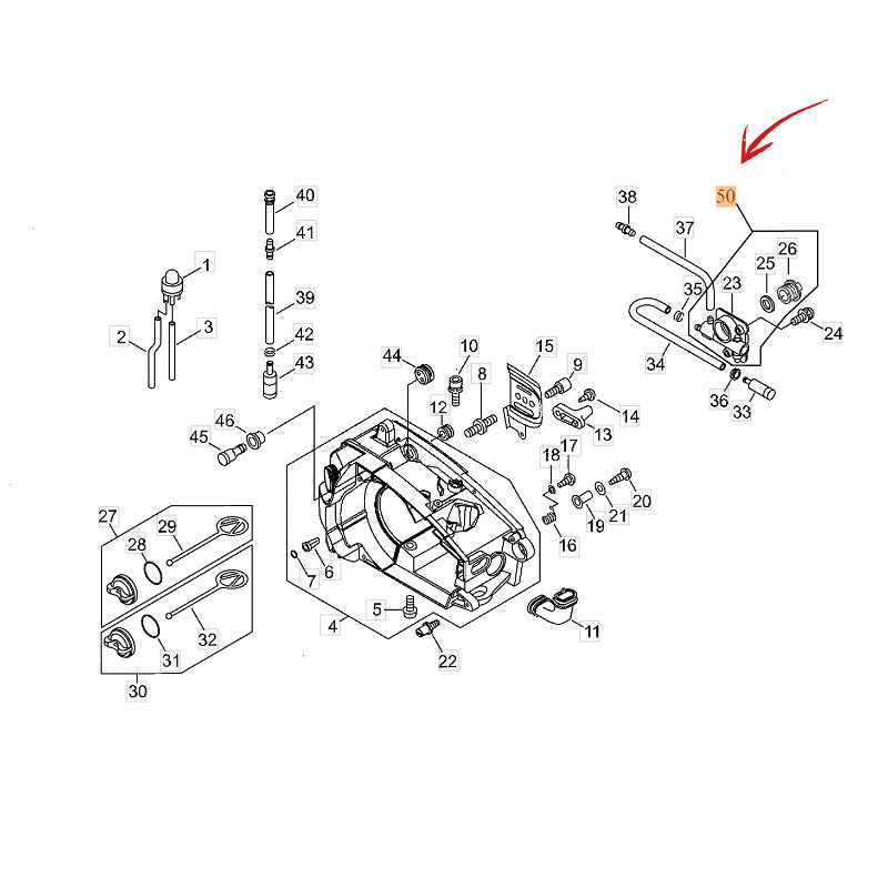 OIL PUMP ECHO CS-281WES