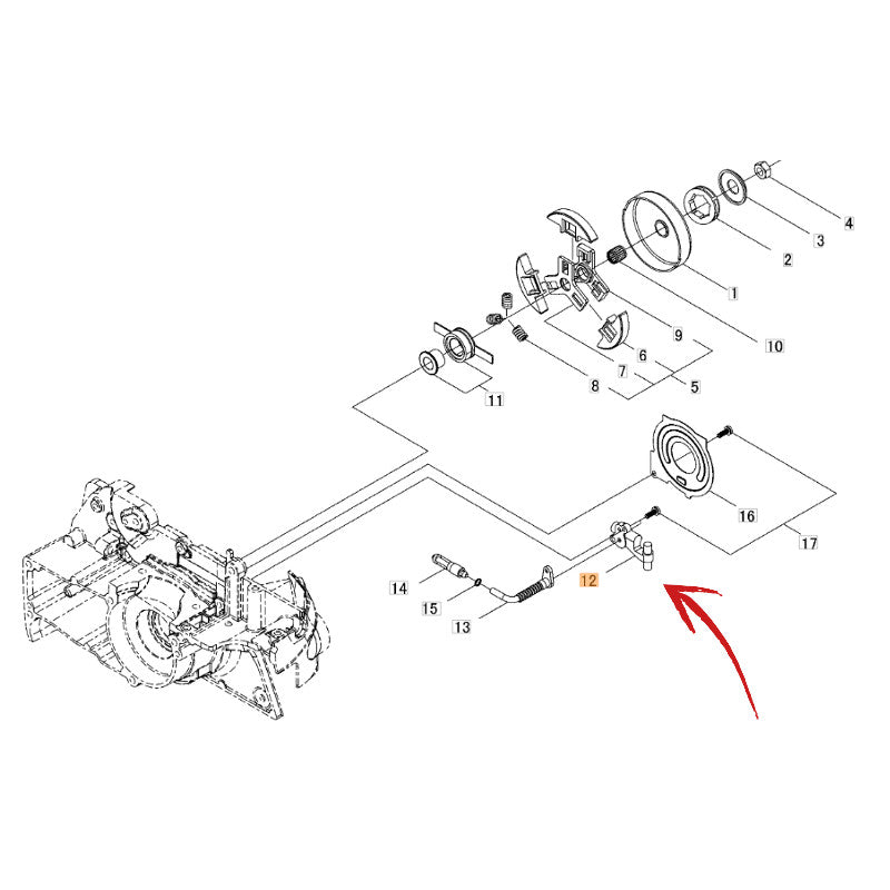 POMPE À HUILE ECHO CS-501SX