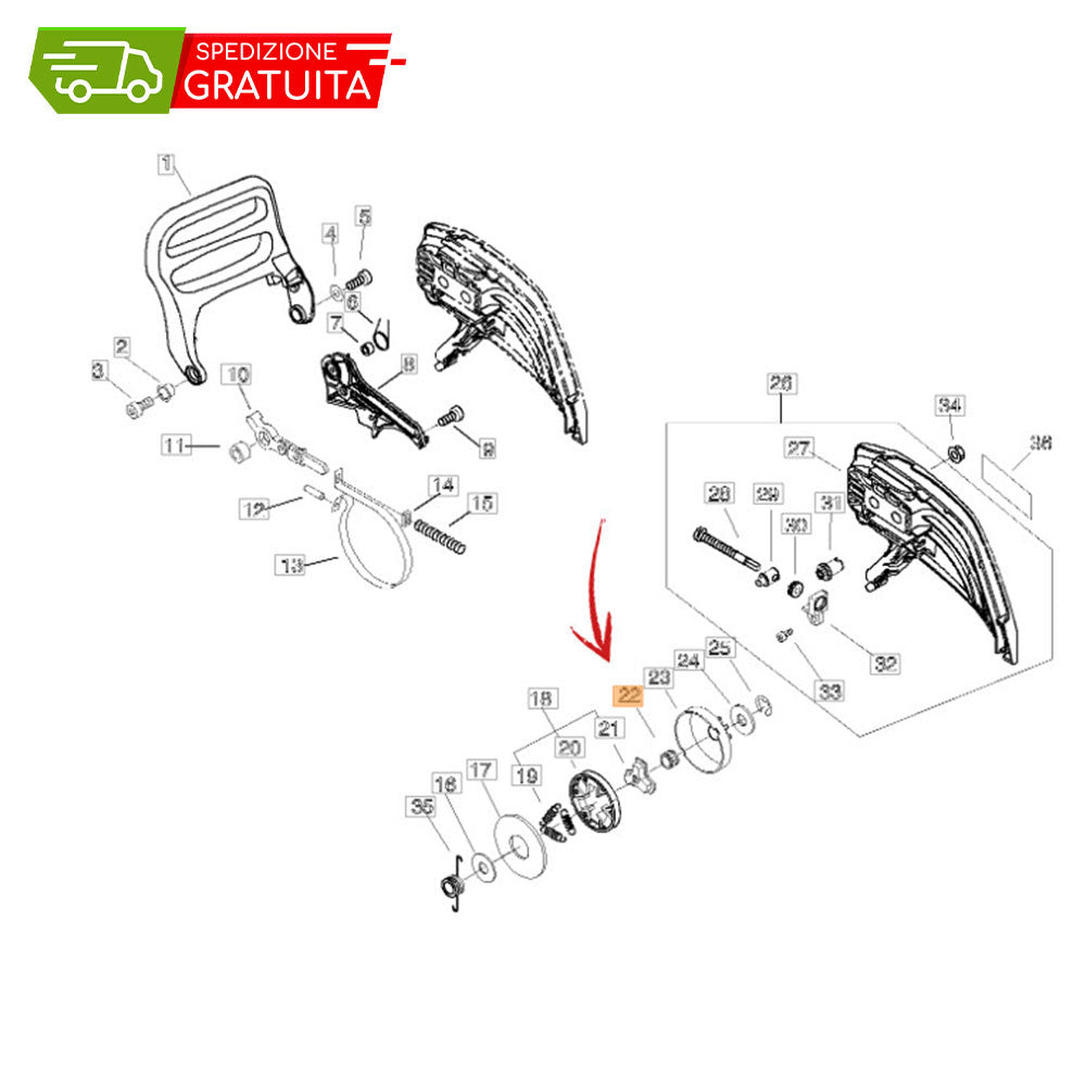 GABBIA RULLI ECHO CS-310ES