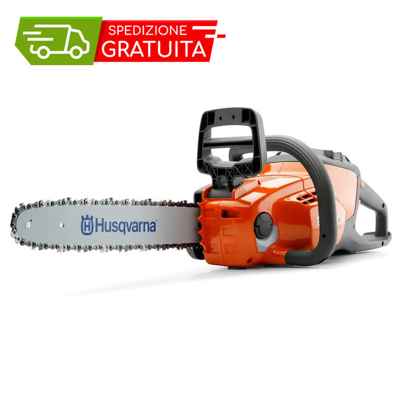 MOTOSEGA HUSQVARNA ÉLECTRIQUE 120i AVEC BATTERIE ET CHARGEUR